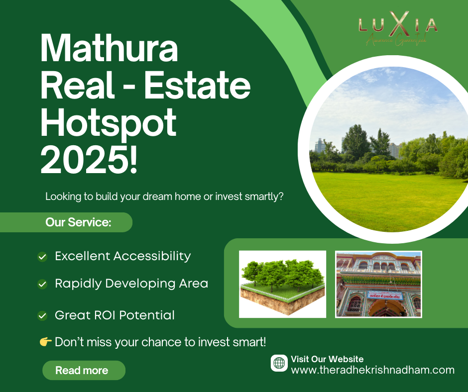 Best plots in Mathura for investment in 2025 | Real Estate Hotspot