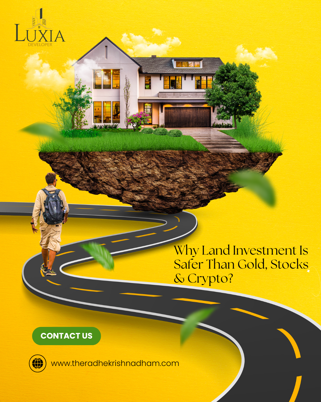 Why Land Investment Is Safer Than Gold, Stocks & Crypto