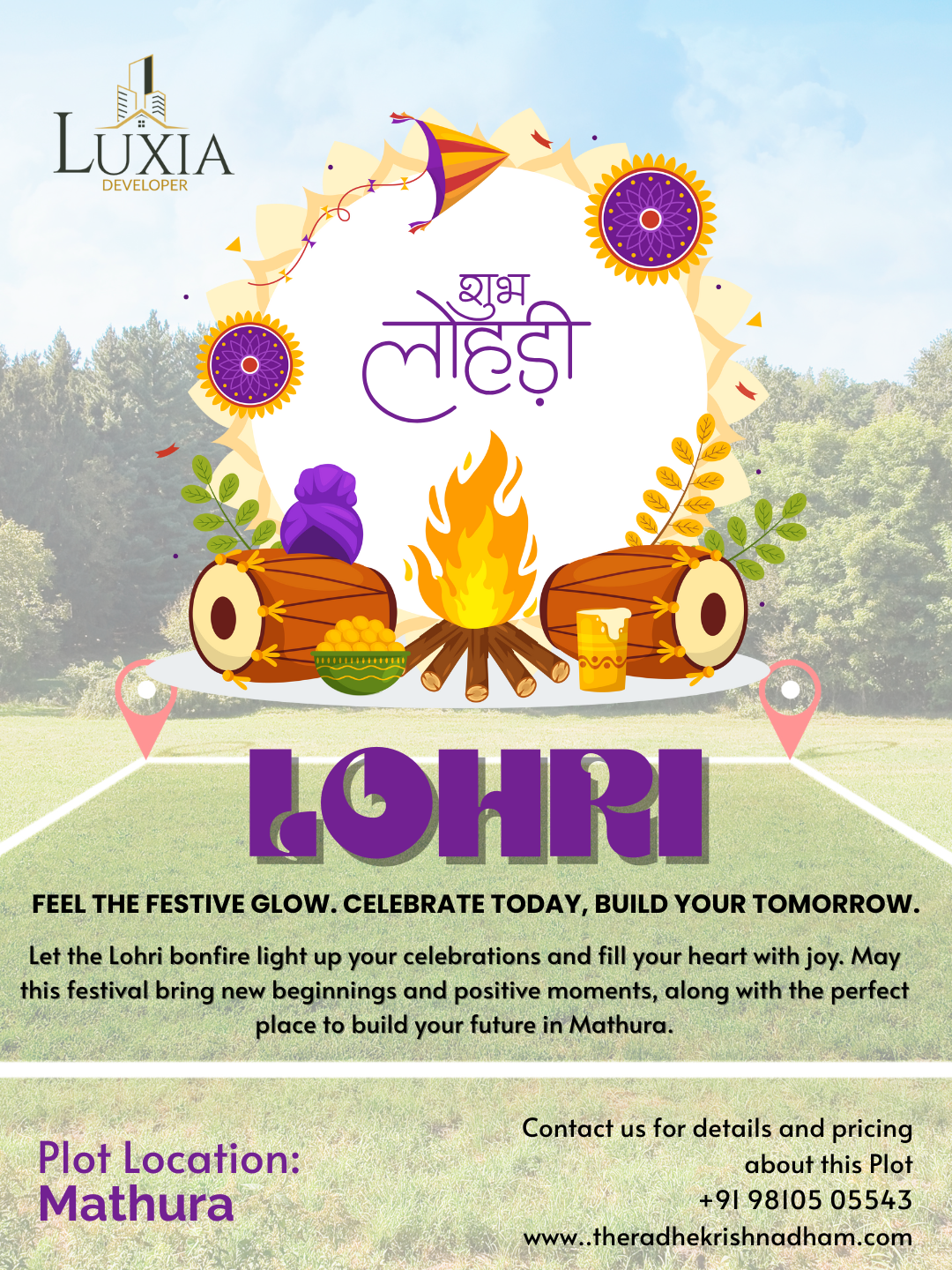 Lohri Special: Buy Best Plots for Home in Mathura