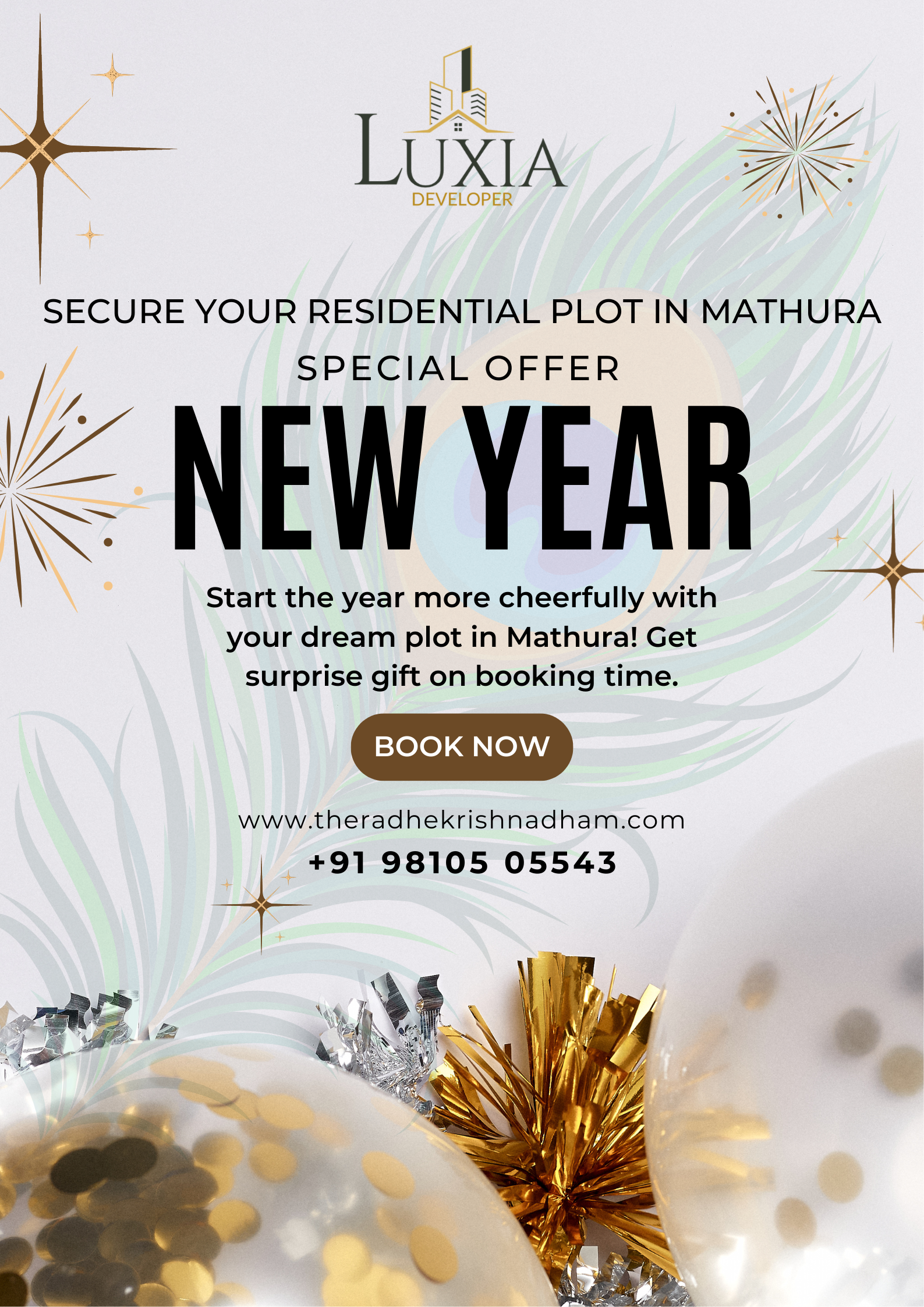 New Year 2026 Offer on Residential Plots in Mathura