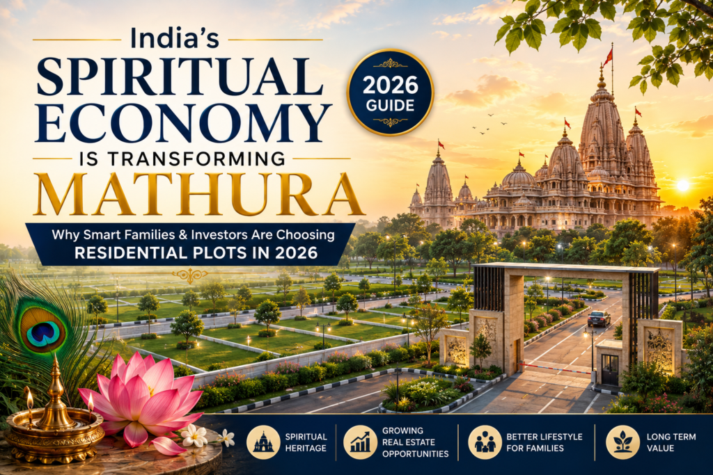 How India’s Spiritual Economy Is Driving Real Estate Growth in Mathura (2026 Guide)