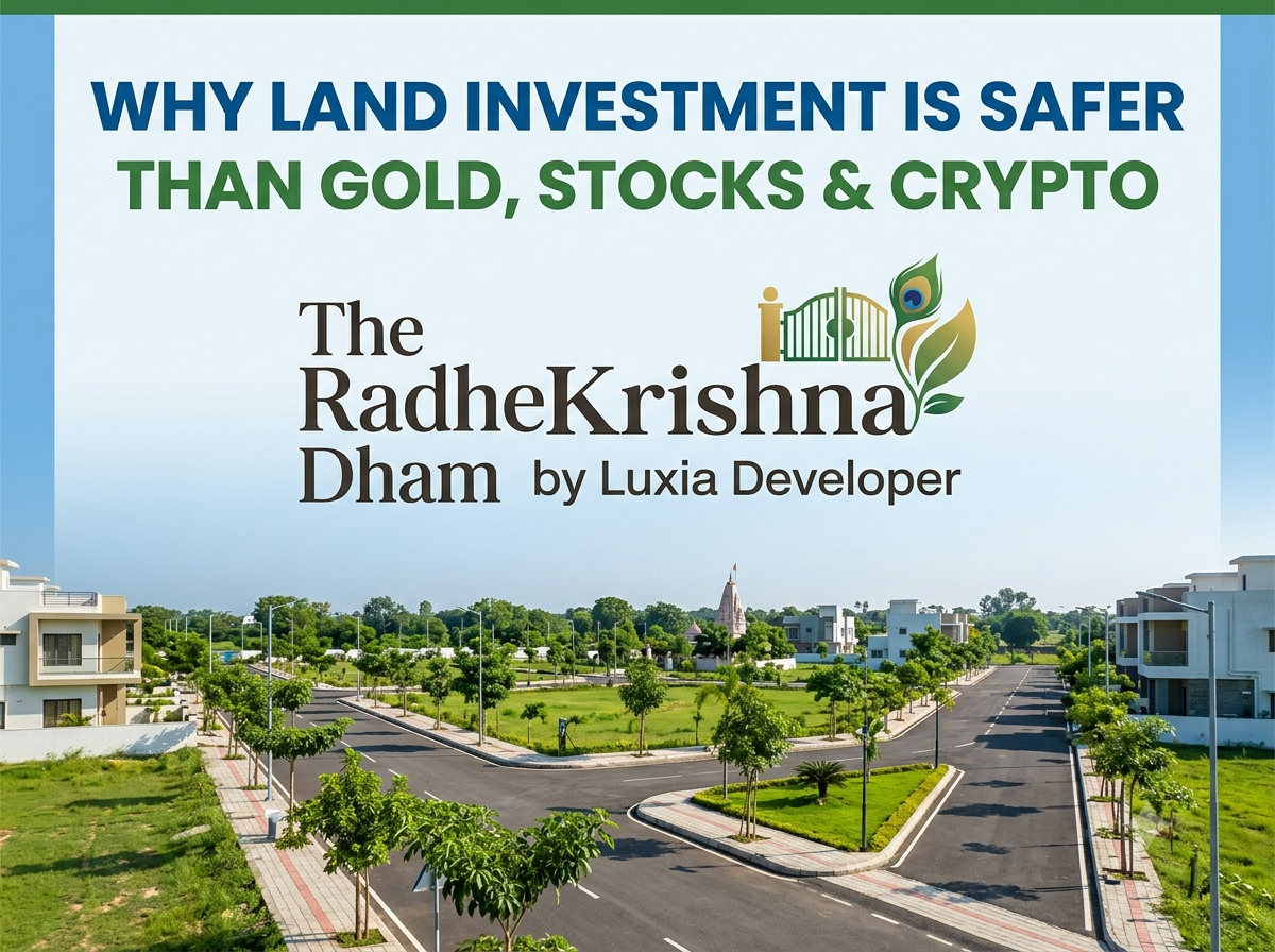 Why Land Investment Is Safer Than Gold, Stocks & Crypto